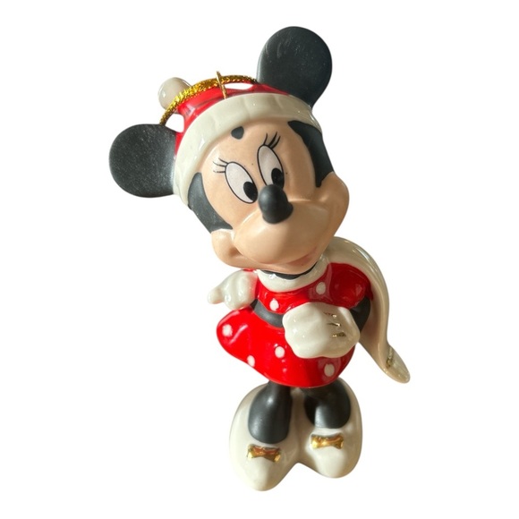 Lenox Disney Minnie Mouse Porcelain Winter Holiday Ornament 2021 - Picture 5 of 5